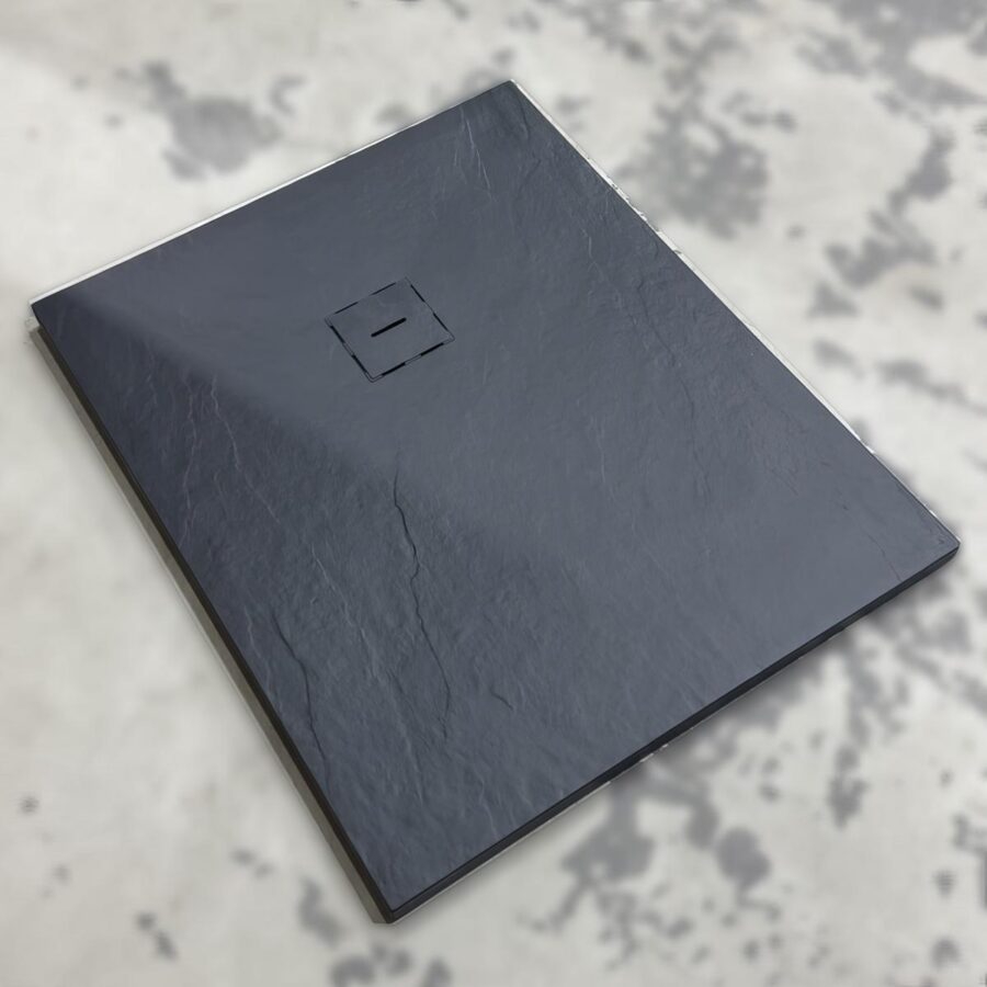 прямокутний піддон чорний