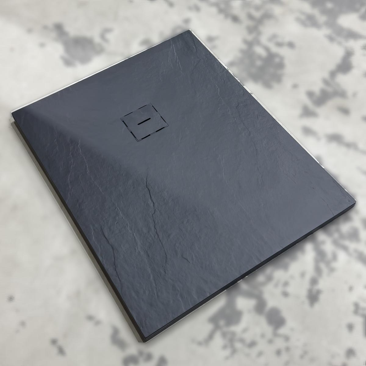 прямокутний піддон чорний