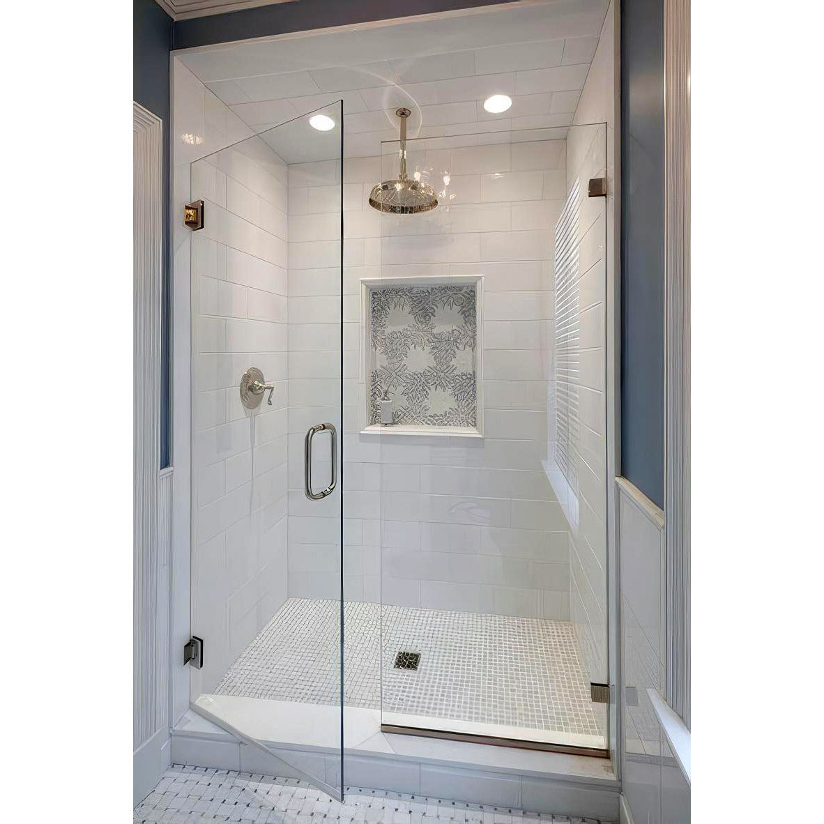 перегородка в душ