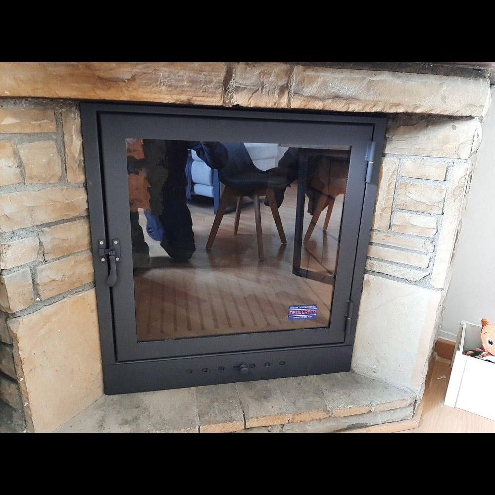 скло для каміну неокерам