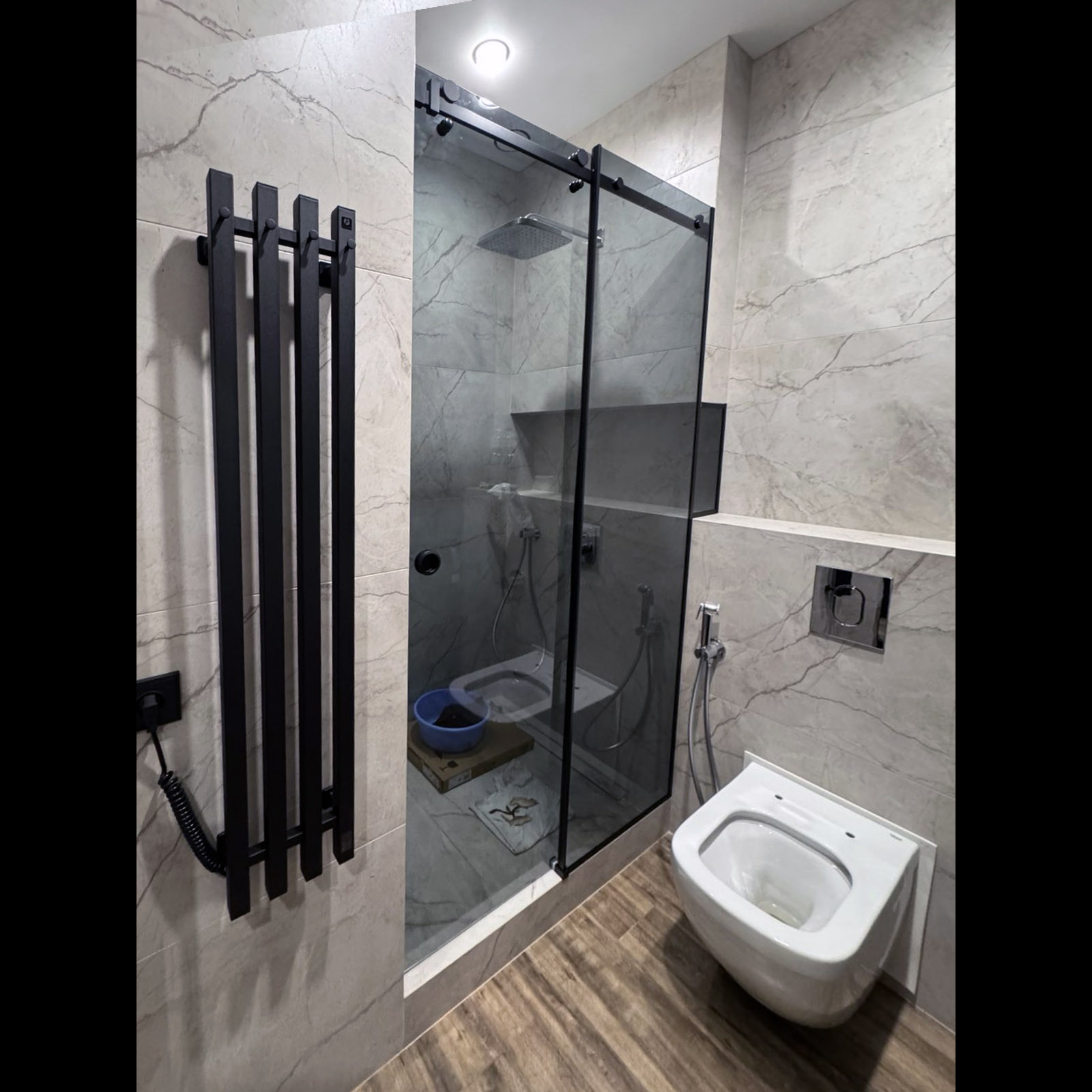 раздвижная дверь графит