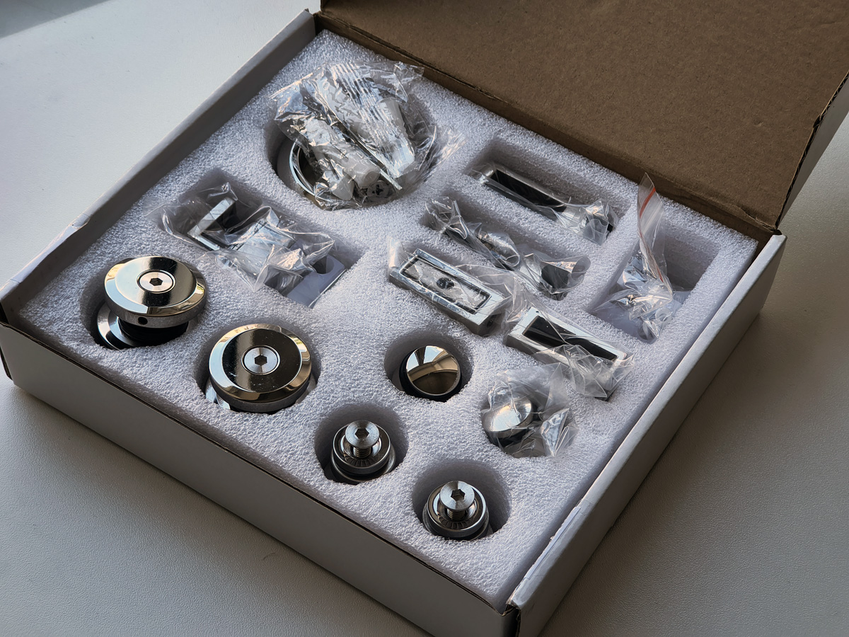 комплект раздвижной в душ