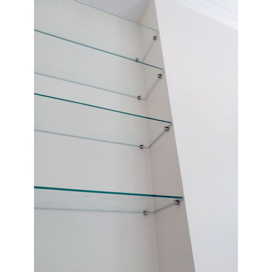 скляні полиці