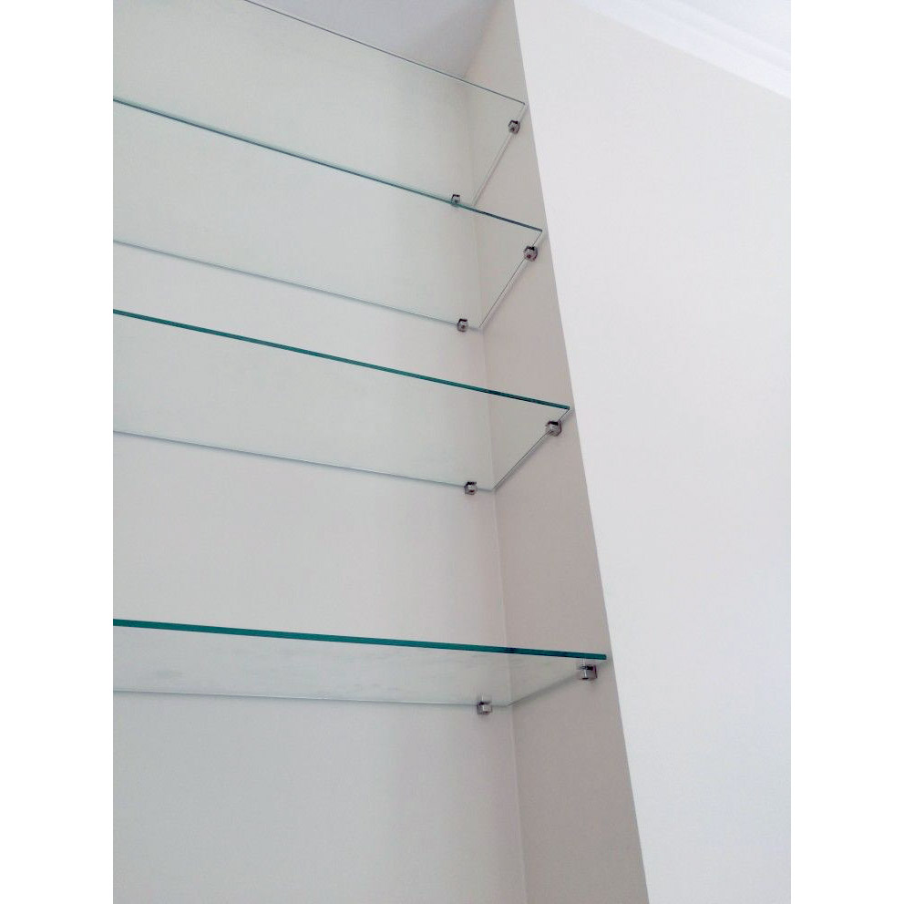 скляні полиці