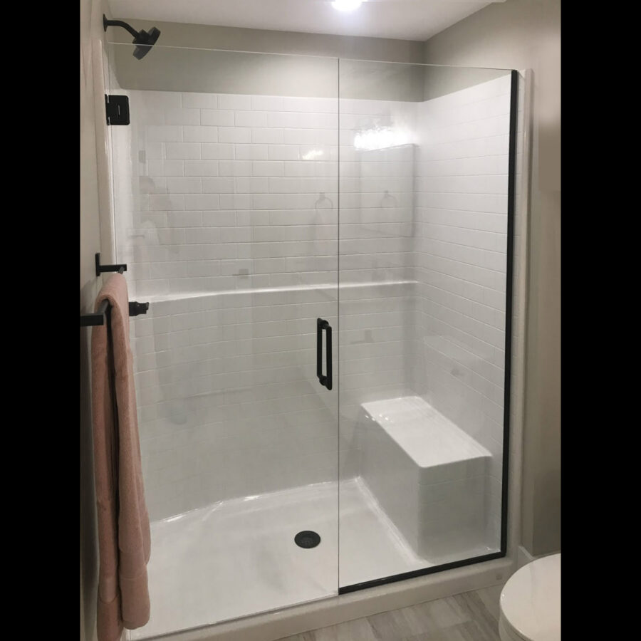 душевая чорная фурнитура