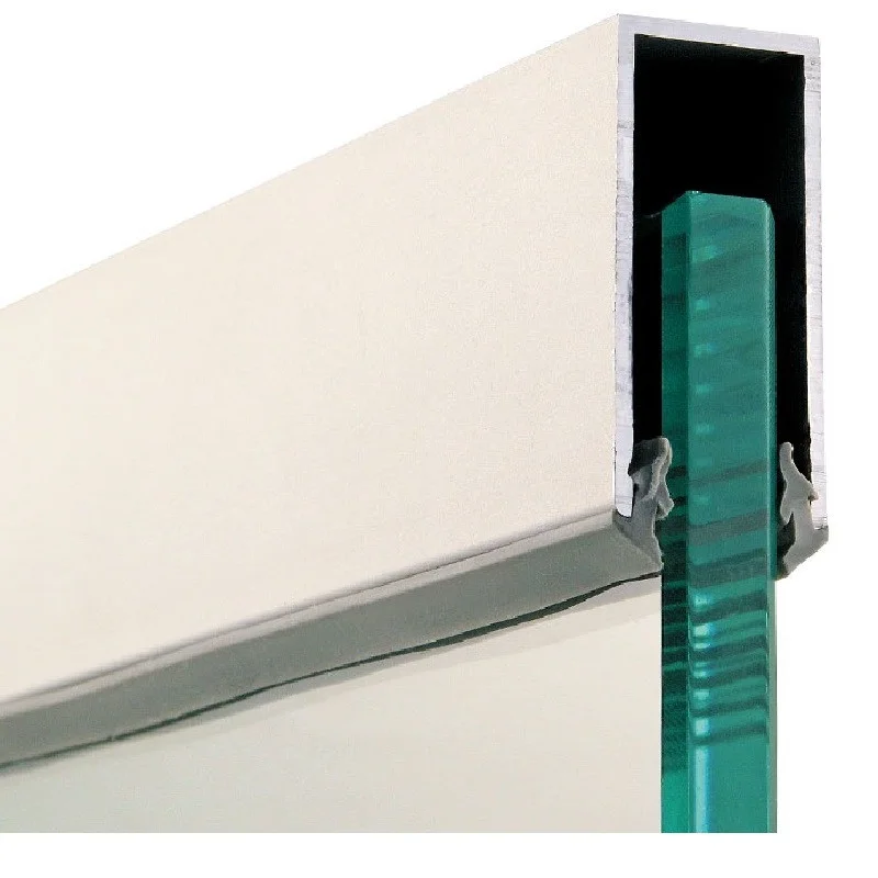 Профіль анод 20х36 з ущільнювачем (під скло 8-10 мм)